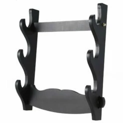 Triple Wall Mount Sword Hanger (3-Tiers) 7 Triple Wall Mount Sword Hanger (3-Tiers) -Training Knives Shop 217e8a7d339ff882ba73cbf0275a0172