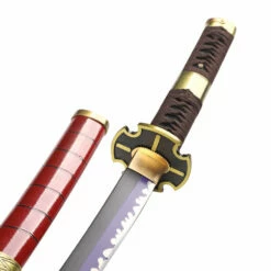 One Piece Zoro Red Handmade Katana Sword -Training Knives Shop 7a26f425e4b8d6f3560c997acbf70b70