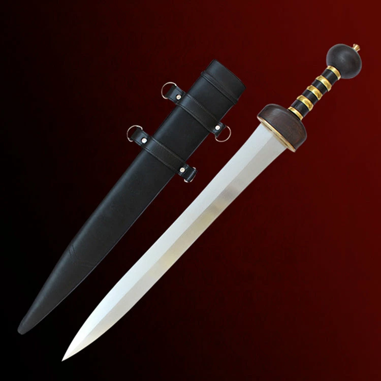 Gladiator Sword - Handmade Ebony Wood 4 Gladiator Sword - Handmade Ebony Wood - Image 2
