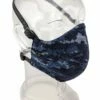 Premium Face Mask - Reusable 2-Ply Fabric - Digital Navy Blue Camo