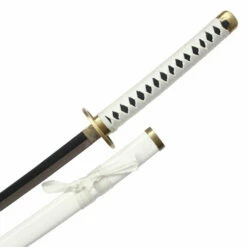 One Piece Zoro White Katana Sword 9 One Piece Zoro White Katana Sword -Training Knives Shop 7fb0292404f571100ab4e735f128783c