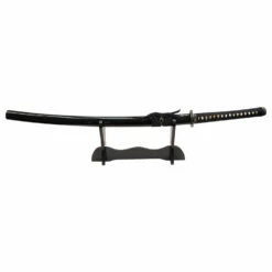 Sinlgle Sword Stand - Felt Lined (1-Tier) -Training Knives Shop 941af1d754eaba14eebac010ec54a877