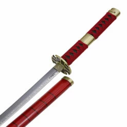 One Piece Zoro Red Katana Sword -Training Knives Shop 970308e962a8d0643375a8daca4b33b2