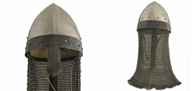 Norman Helmet W/Aventail 3 Norman Helmet W/Aventail