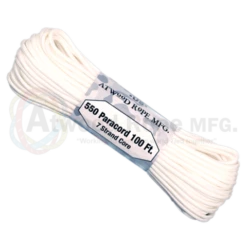 Atwood 550 Lbs Paracord - 100 Ft (White) PC100