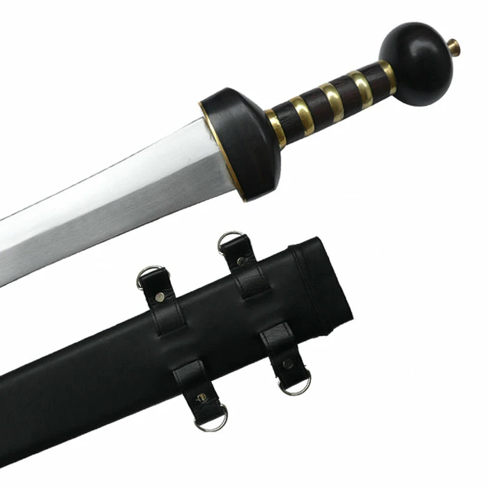 Gladiator Sword - Handmade Ebony Wood 6 Gladiator Sword - Handmade Ebony Wood - Image 4