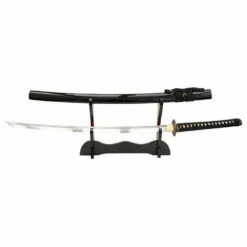 Double Sword Stand - Felt Lined (2-Tiers) -Training Knives Shop b27bb280673d8e4fde0b95d843c322f1
