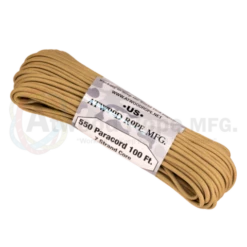 Atwood 550 Lbs Paracord - 100 Ft (Tan) PC100