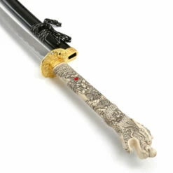 Highlander Lion's Head Katana Sword -Training Knives Shop cebccc08700526965ce1cfaea7f35696